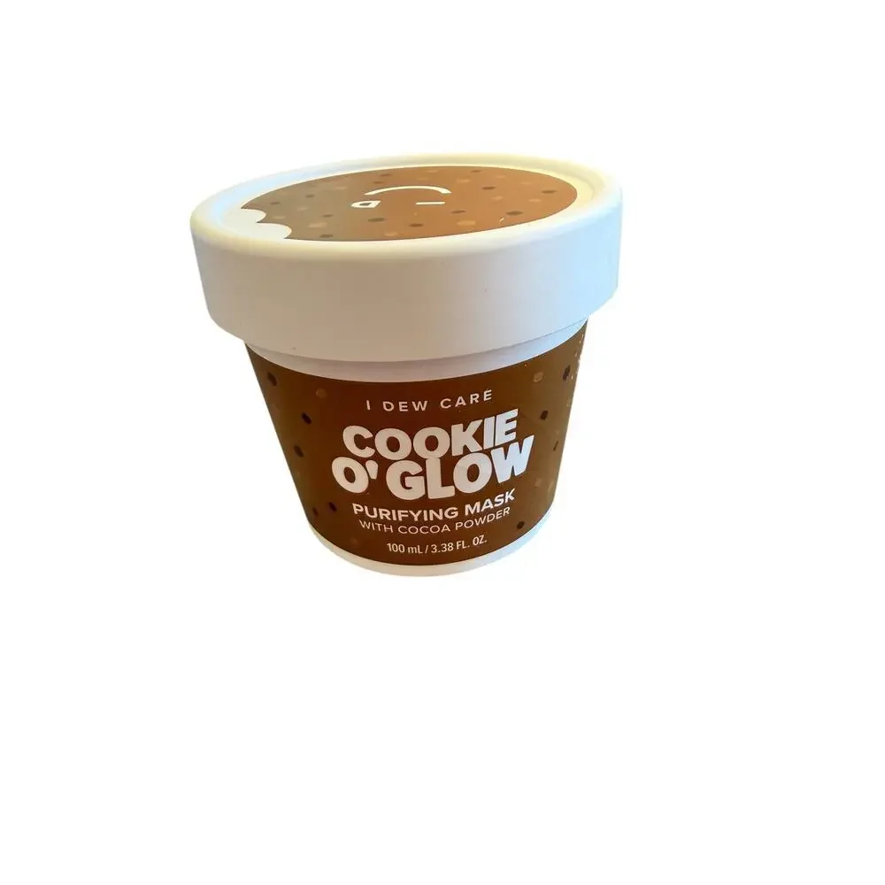 I Dew Care Cookie O'Glow Purifying Wash Off Face Mask 3.38 oz / 100ml